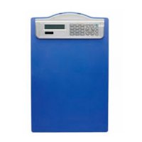 Папка-планшет Alco 5518-15 CLIPBOARD формата А 4 с калькулятором синий пластиковая коробка