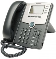 Телефон VoIP Cisco SPA504G-XU черный