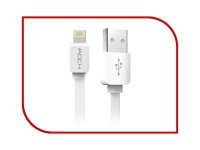  Flat USB - Lightning 2m White