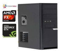   AMD   Home H557 FX-4300 3.8GHz, 8Gb DDR3, 1000Gb, Blu-Ray, nVidia Ge