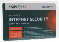   Kaspersky Internet Security Multi-Device Russian Edition 3-Device 1 year Ren