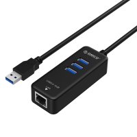  USB Orico HR03-U3 USB 3-Ports Black