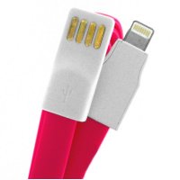 Krutoff USB - Lightning для iPhone 5/5C/5S 1m Pink 14135