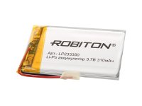  LP233350 - Robiton 3.7V 310mAh LP310-233350 14069