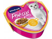 Корм влажный для кошек от 1 года Vitakraft POESIE курица/овощи в соусе 85 г