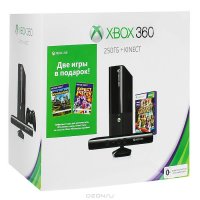   Microsoft XBox 360 E 250Gb +  Kinect +  "Wreckateer" +  "Kinect P