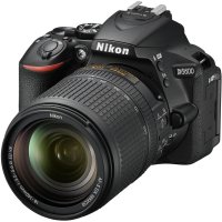 Фотоаппарат Nikon D5600 Black KIT (18-140 AF-S VR 24.1Mp, 3.2" WiFi, GPS)