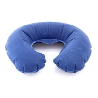 Детская подушка-подголовник (синий)