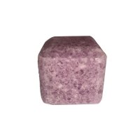 Прессованный кубик из соли для сауны с маслом лаванды