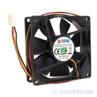  Titan 80x80x25  TFD-8025L12S (2000 rpm, (23dBa ) color box