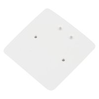Пластина монтажная для выключателя или 1-местной розетки REONE, 69 х 69 мм, белая