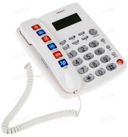 Проводной телефон Texet TX-250 белый