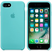   iPhone Apple iPhone 7+ Silicone Case Mist Blue (MQ5C2ZM/A)