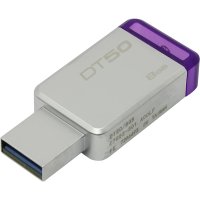 8Gb Kingston 50 (DT50/8GB) USB3.1,  , RTL