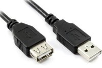   USB 2.0 A (M) - A (F), 0.75 , Greenconnect GCR-UEC3M-BB2S-0.75m