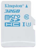 Карта памяти MicroSD 32Gb Kingston (SDCAC/32GBSP) Class 10 microSDHC