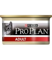 Purina Pro Plan Pro Plan Корм полнорационный консервированный для взрослых кошек, с курицей 85 г