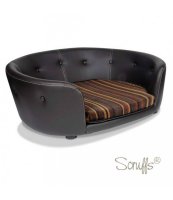 SCRUFFS Regent Faux Leather Sofa Bed 71x53x26  