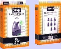 Комплект пылесборников Vesta-Filter LG-03