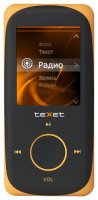 MP3  Texet T-189 4GB  APE, FLAC, WAV, WMA, AVI, Xvid,  4GB  , micro SD,