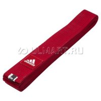 Пояс для единоборств Adidas Elite красный (260 см), adiB242