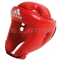 Шлем боксерский Adidas Competition Head Guard красный (M), adiBH01