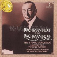 CD  RACHMANINOFF, SERGEI "THE FOUR PIANO CONCERTOS", 2CD