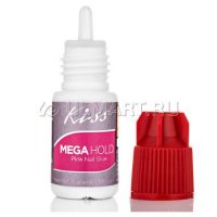 Клей для ногтей Kiss Kiss Mega Hold Pink Nail Glue, 3 гр, суперкрепкий