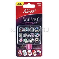 Набор украшений для ногтей Kiss Nail Artist Nail Charms