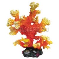 Декоративная композиция ArtUniq "Оранжевый коралл", 14,5x13x16 см