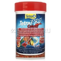 Корм для усиления насыщенности окраса Tetra Pro Color 100 ml чипсы