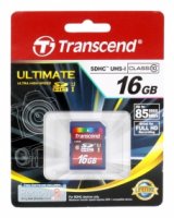   Secure Digital Card 16Gb Transcend [TS16GSDHC10] Class10 Retail