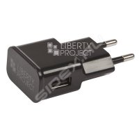 Сетевое зарядное устройство 1 х USB 1 А (Liberti Project 0L-00030216) (черный)
