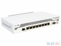  MikroTik CCR1009-7G-1C-PC Cloud Core Router with Tilera Tile-Gx9 CPU (9-cores, 1Ghz pe