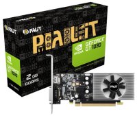 Видеокарта Palit GeForce GT 1030 1227MHz PCI-E 3.0 2048MB 6000MHz 64 bit DVI HDMI HDCP Low Profile R