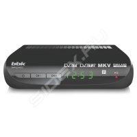 Тюнер цифровой DVB-T2 BBK SMP022HDT2 серый