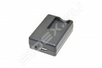 Зарядное устройство для Panasonic CGR-S007, DMW-BCD10 (iSmartdigi PVC-012) (+USB)