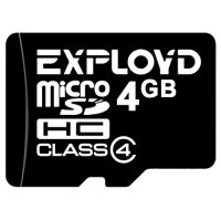   EXPLOYD microSDHC Class 4 4GB