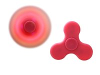 Игрушка антистресс Fidget Spinner (Red Line B1 YT000011544) (спиннер, металлический, розовый)