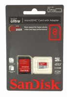   SanDisk SDHC 8GB Ultra Class 10 30MB/s