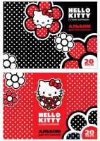 Альбом для рисования Action! Hello Kitty A4 20 листов HKO-AA-20g в ассортименте HKO-AA-20g