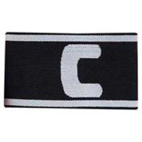 Капитанская повязка Torres SS11002-02, цвет черно-белый