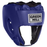 Шлем боксерский Green Hill "Alfa", цвет: синий. Размер L (57-60 см)