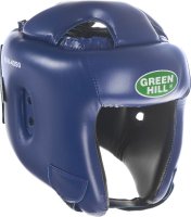 Шлем боксерский Green Hill "Brave", цвет: синий. Размер S (48-53 см)