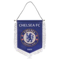 Вымпел "Chelsea", цвет: синий, белый, красный, 15 см х 16 см. 08050
