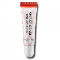 Secret Key    Sweet Glam Tint Lip Gloss, Coral Peach, 10 