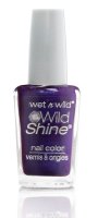 Wet n Wild    Wild Shine Nail Color eggplant frost 13 