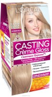 L"Oreal Paris Краска для волос "Casting Creme Gloss" без аммиака, оттенок 1010, Светло-светло-русый