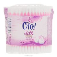 Ватные палочки Ola "Silk Sense", 200 шт