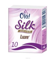 Ola! Silk Sense Носовые платочки Сомпакт, 10 шт